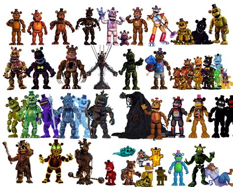 how many freddy's are there fnaf|fnaf nights at freddy's wiki.